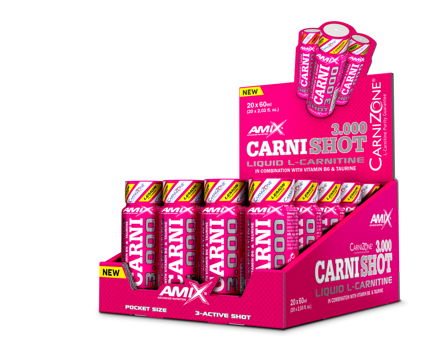 CarniShot 3000 - 20x60ml - AmixOfficial.hu - -