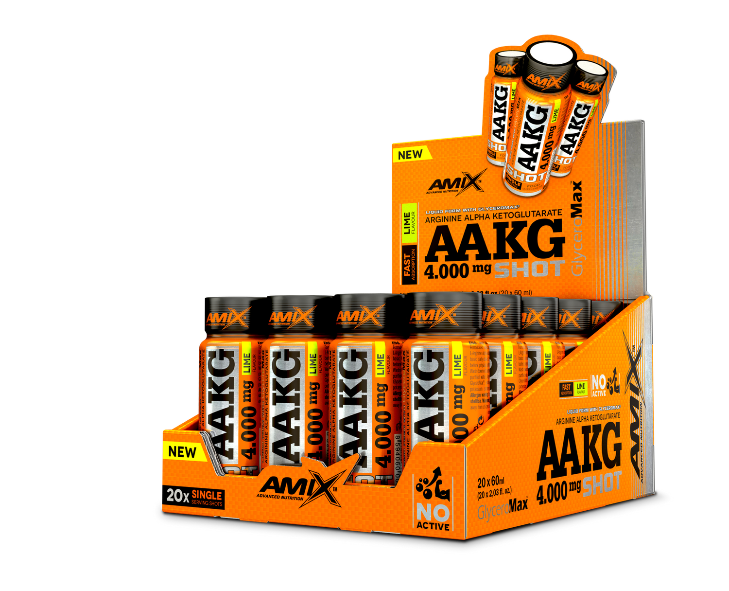 AAKG Shot 4000mg 20x60ml - AmixOfficial.hu -  - 
