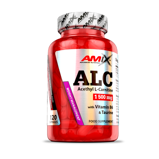 ALC - with Taurine & Vitamin B6 120 kapszula - AmixOfficial.hu -  - 