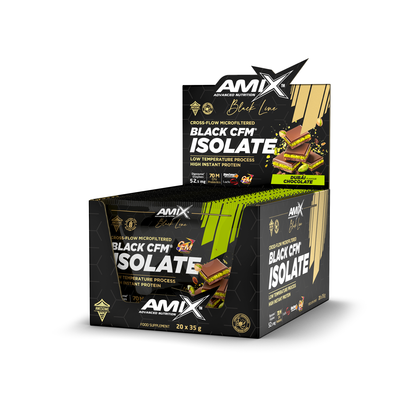Amix™ Black Line Black CFM® Isolate