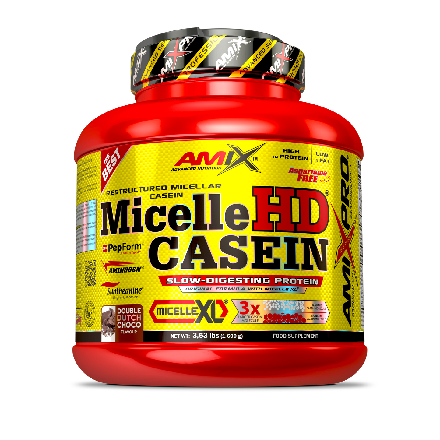 AmixPro® Micelle HD Casein 1600g - AmixOfficial.hu -  - 