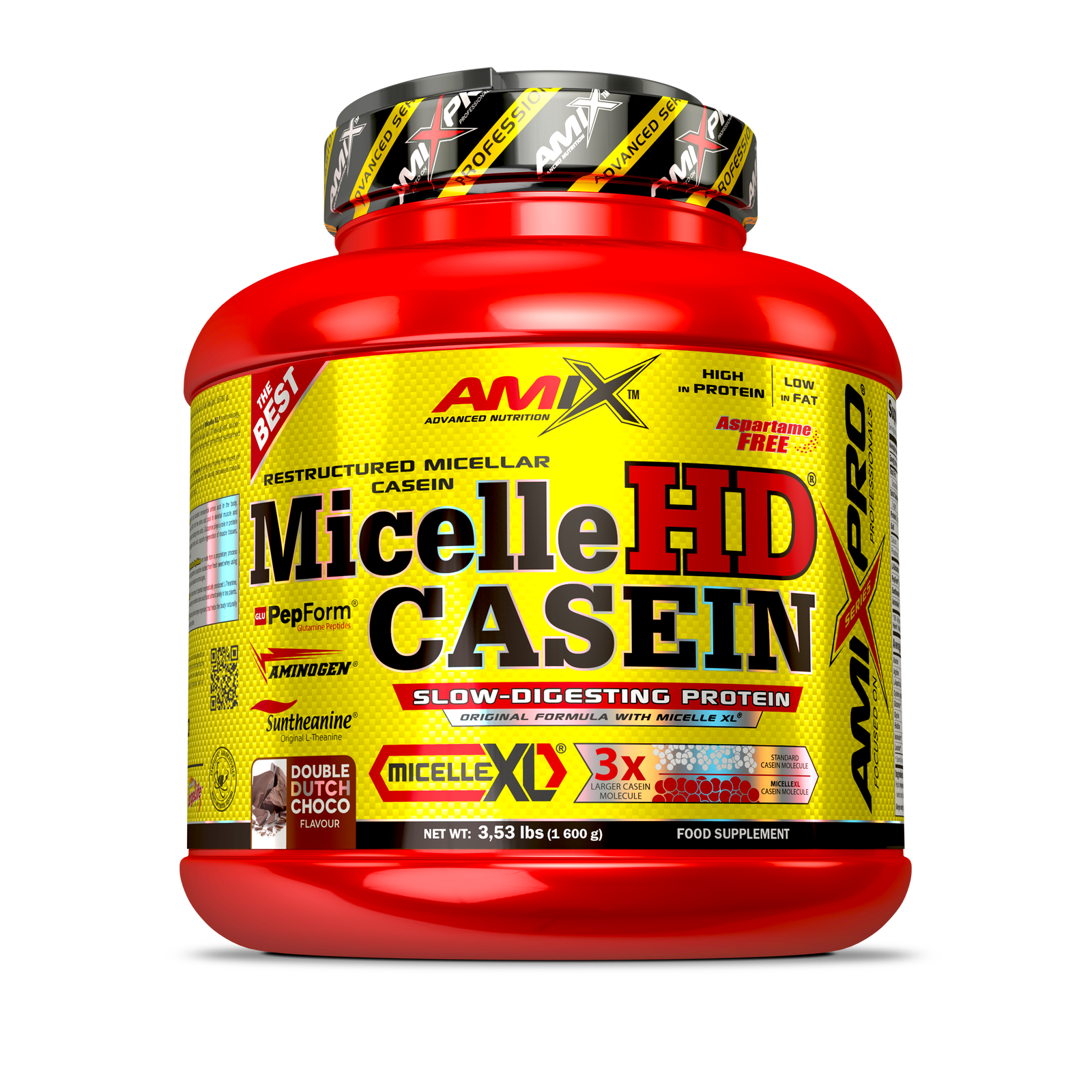 AmixPro® Micelle HD Casein 1600g - AmixOfficial.hu -  - 