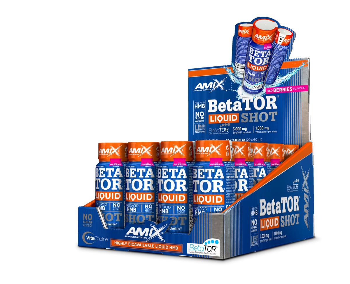 Amix® Beta Tor Liquid Shot 20x60ml - red berries - AmixOfficial.hu -  - 
