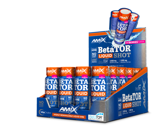 Amix® Beta Tor Liquid Shot 20x60ml - red berries - AmixOfficial.hu -  - 