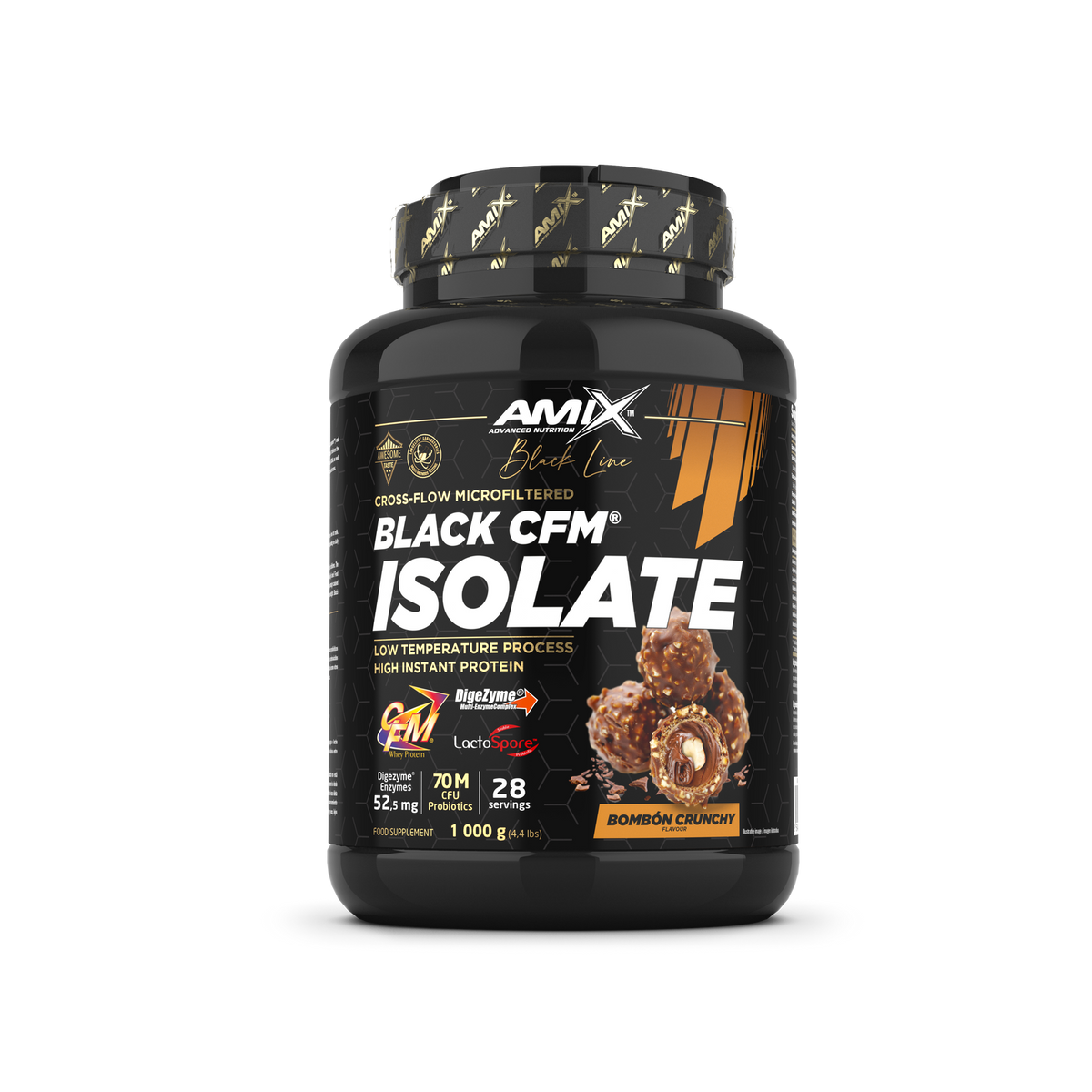Amix™ Black Line Black CFM® Isolate - AmixOfficial.hu -  - 