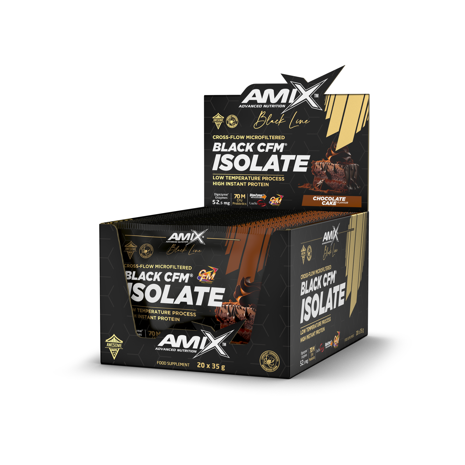Amix™ Black Line Black CFM® Isolate - AmixOfficial.hu -  - 