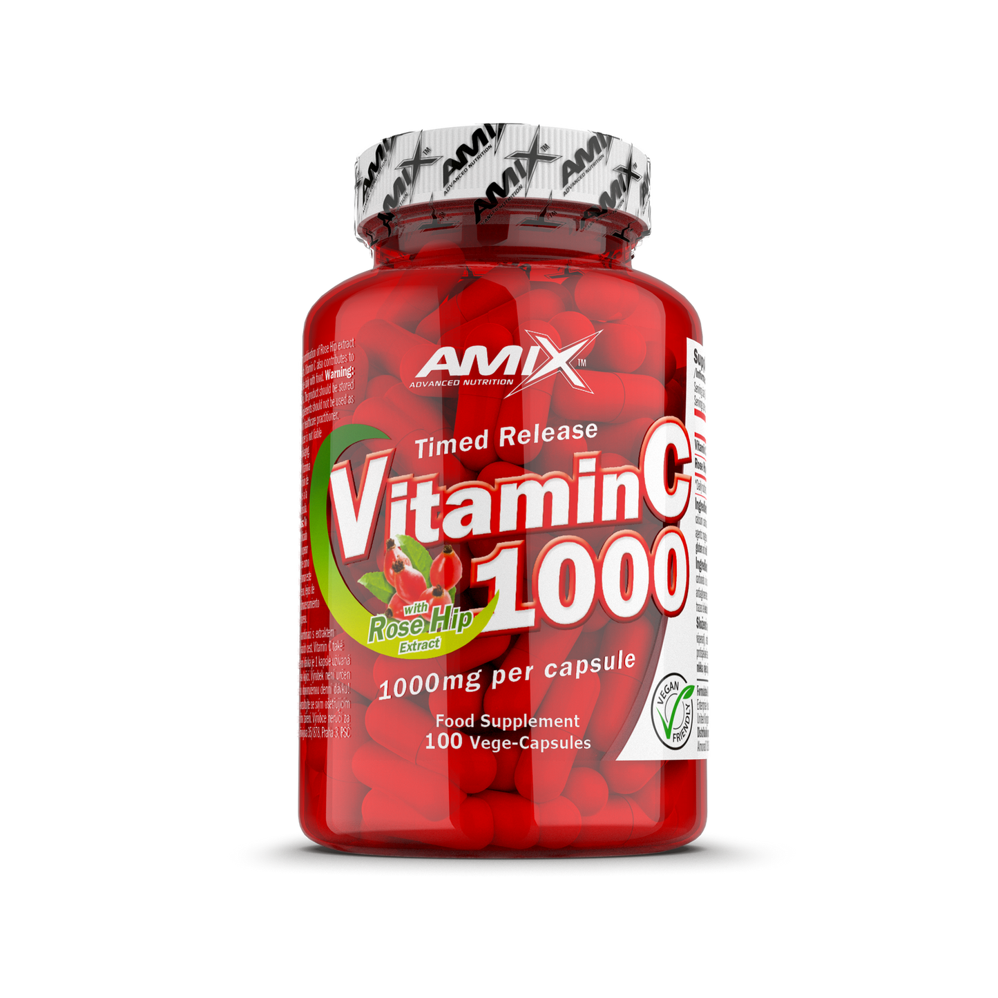 C-Vitamin + Rose Hips 1000mg 100 tabletta - AmixOfficial.hu -  - 