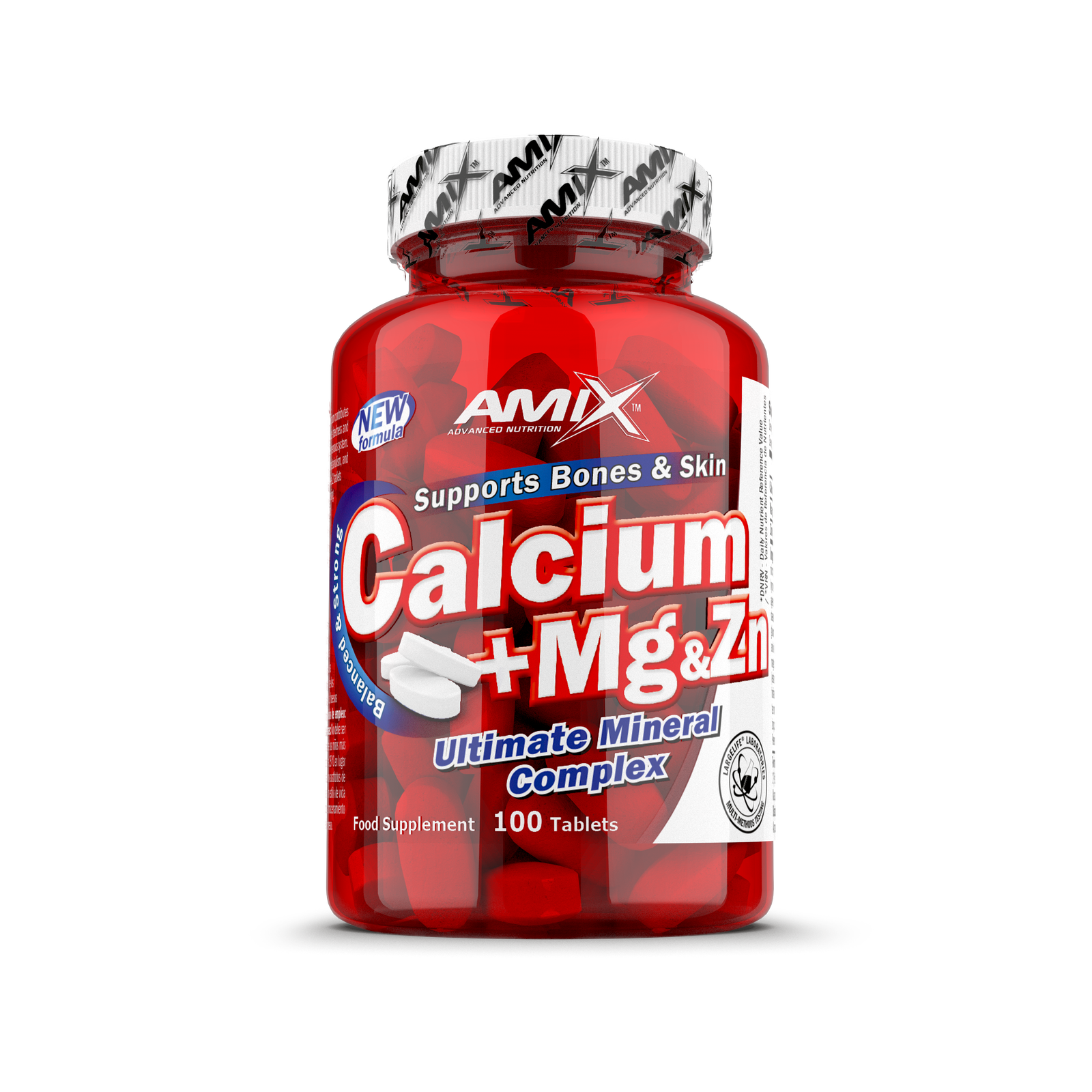 Ca+Mg+Zn 100 tabletta - AmixOfficial.hu -  - 