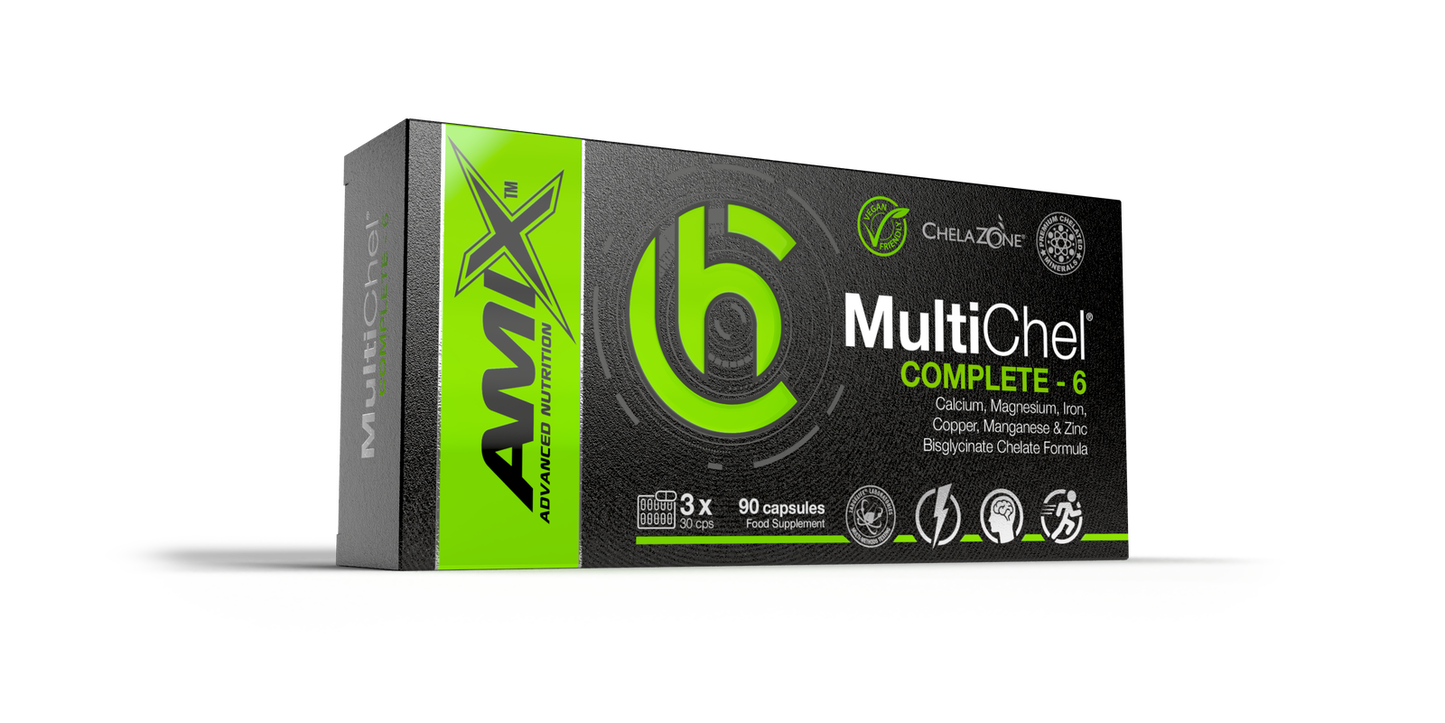 ChelaZone® MultiChel® Complete 6 Bisglycinate Chelate 90 kapszula - AmixOfficial.hu -  - 
