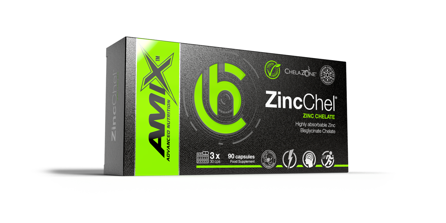 ChelaZone® ZincChel® Cink kelát 90 kapszula - AmixOfficial.hu -  - 
