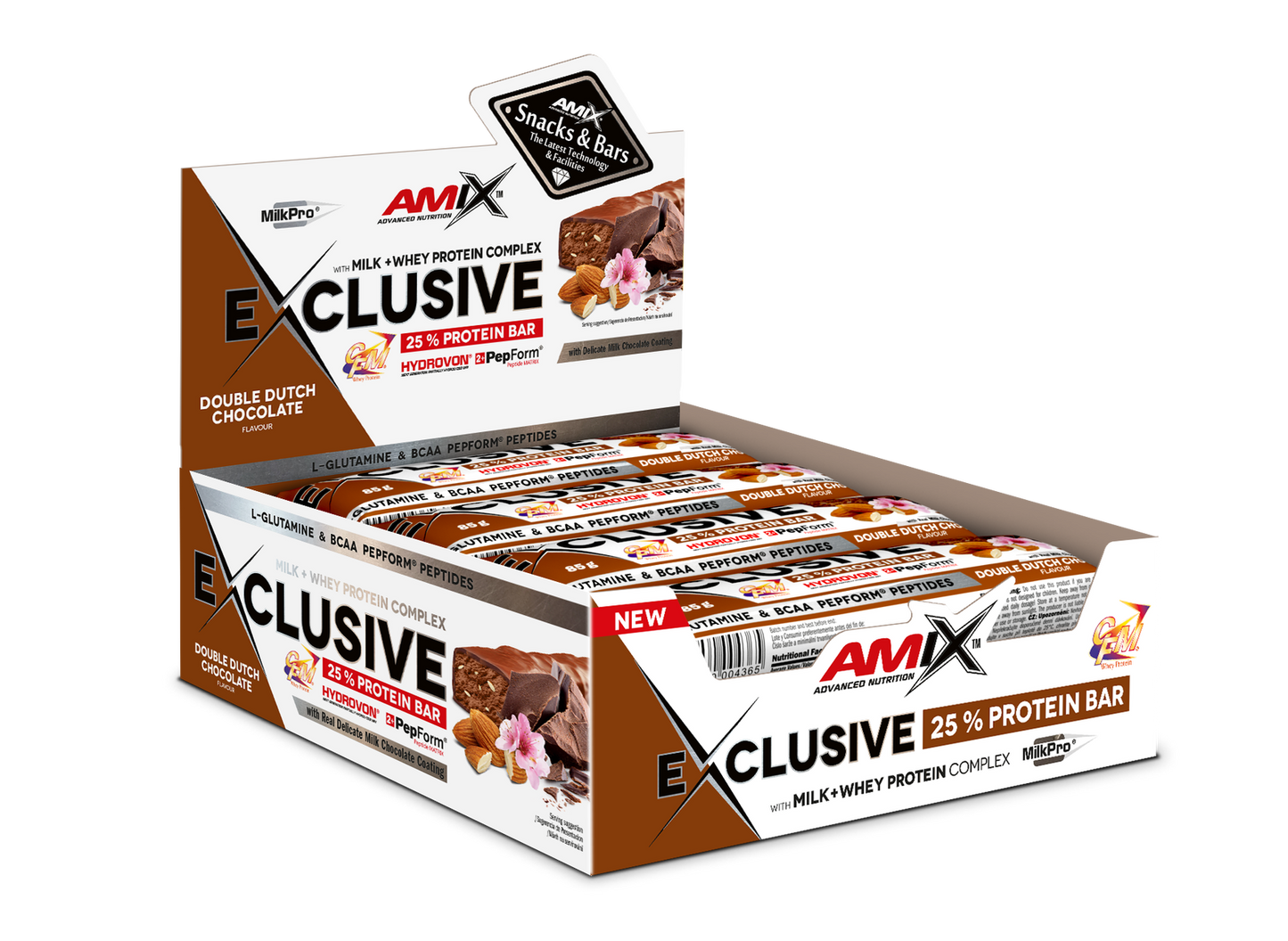 Exclusive® Protein Bar Box 12x85g - AmixOfficial.hu -  - 