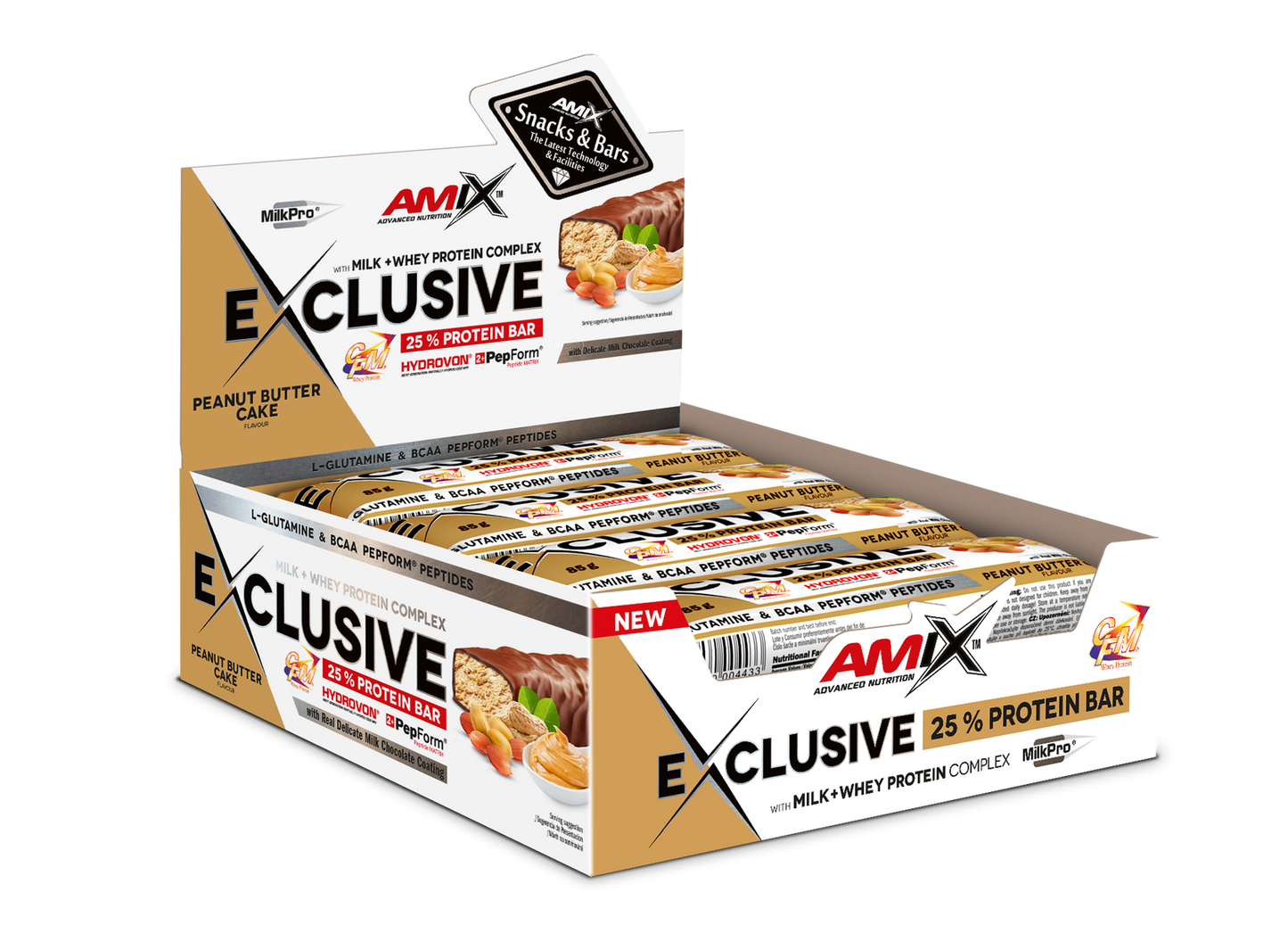 Exclusive® Protein Bar Box 12x85g - AmixOfficial.hu -  - 