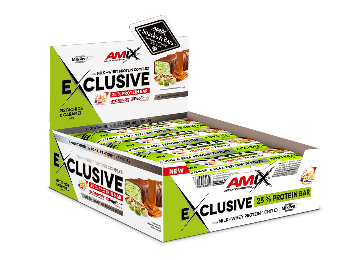 Exclusive® Protein Bar Box 12x85g - AmixOfficial.hu -  - 