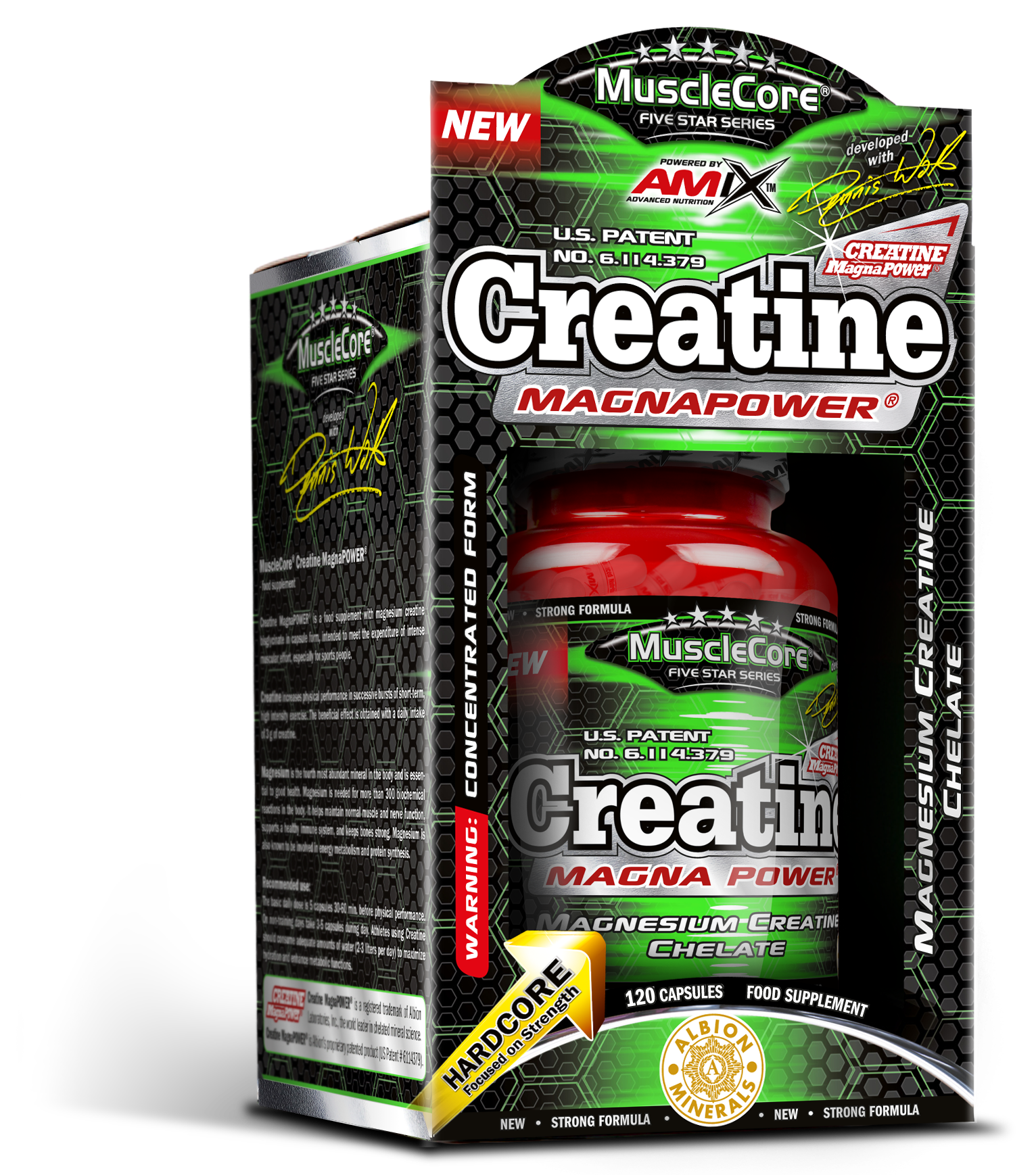 MuscleCore® DW - Creatine Magna POWER® 120 kapszula - AmixOfficial.hu -  - 