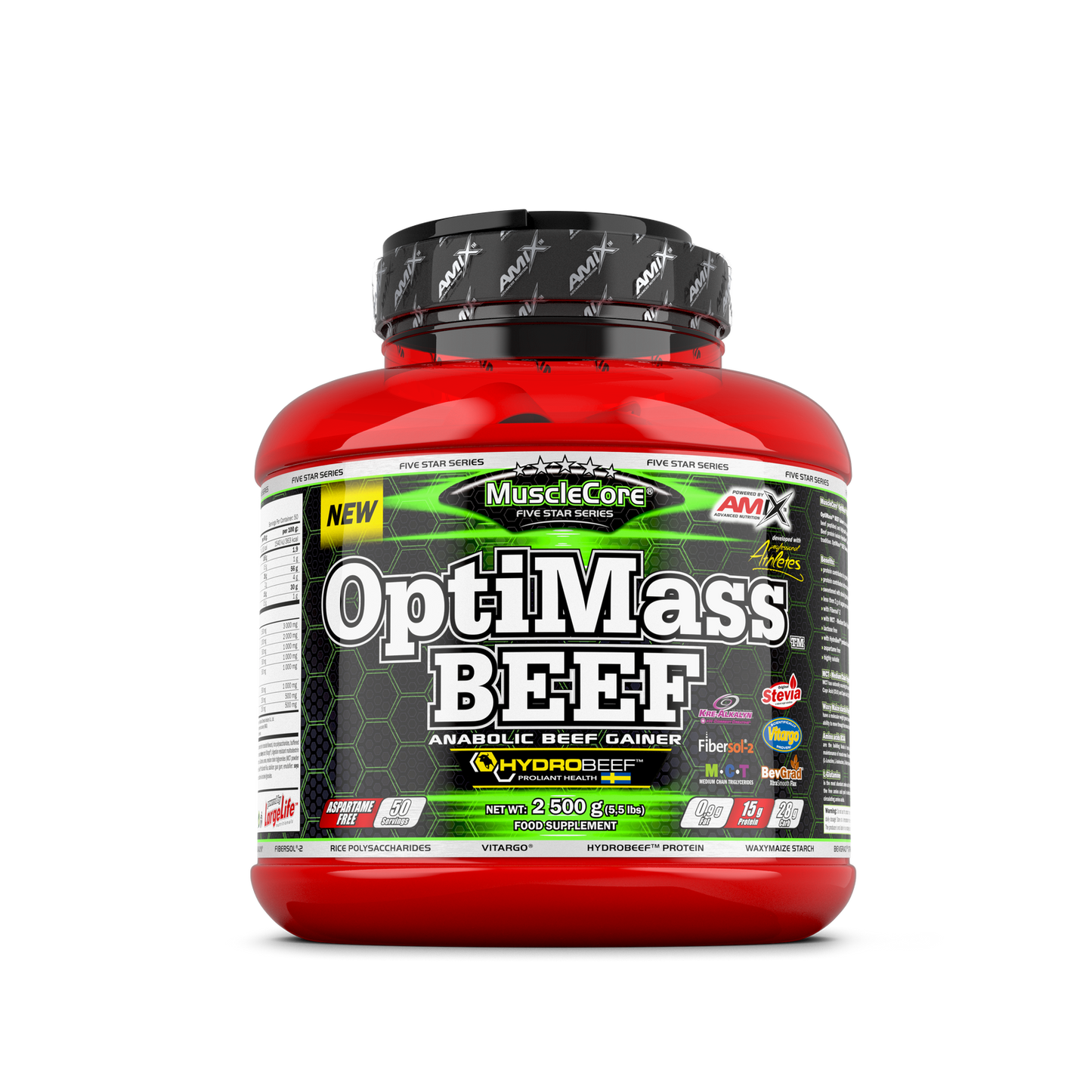 MuscleCore® DW - OptiMass® Beef 2500g - AmixOfficial.hu -  - 