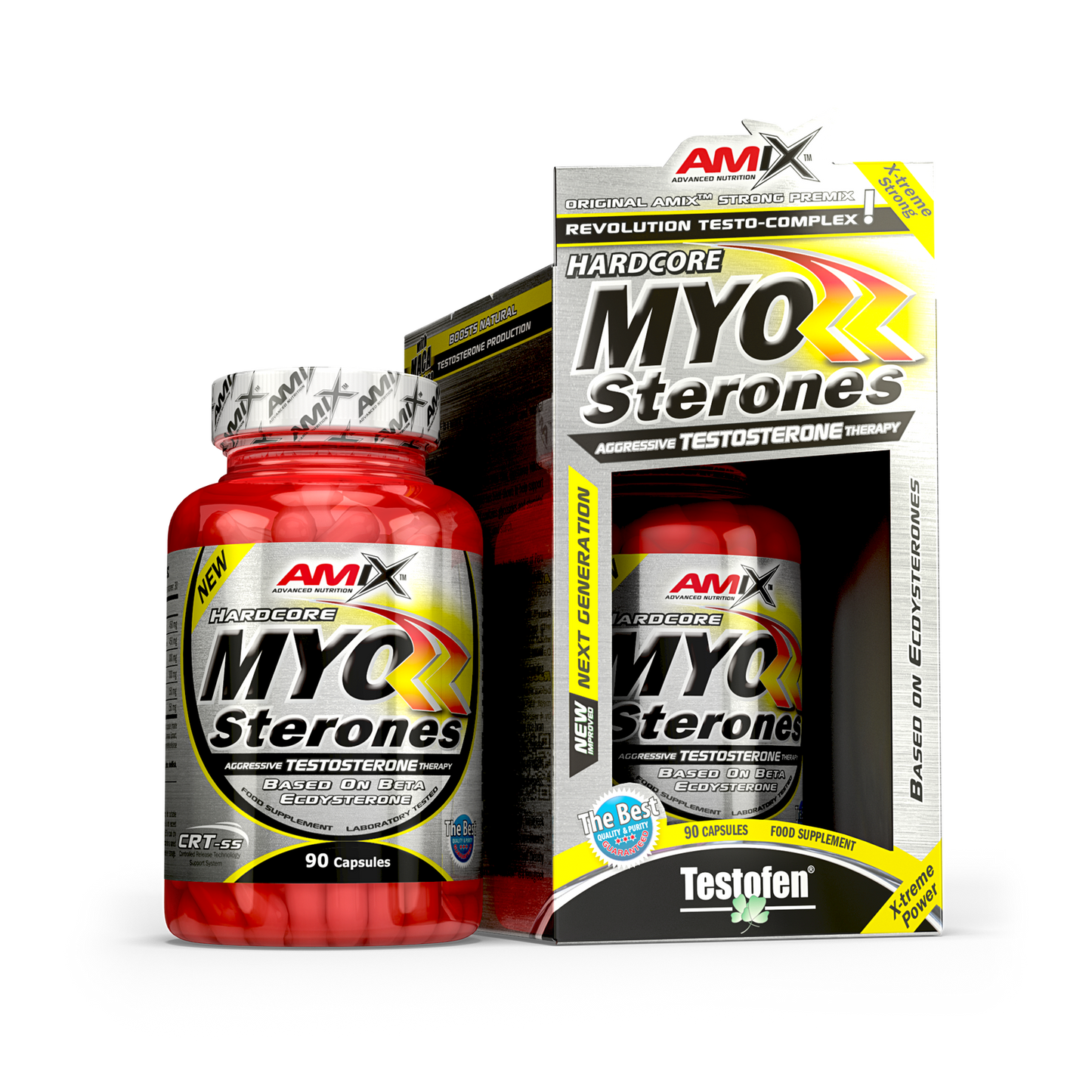 MyoSterones® with Testofen 90 tabletta - AmixOfficial.hu -  - 