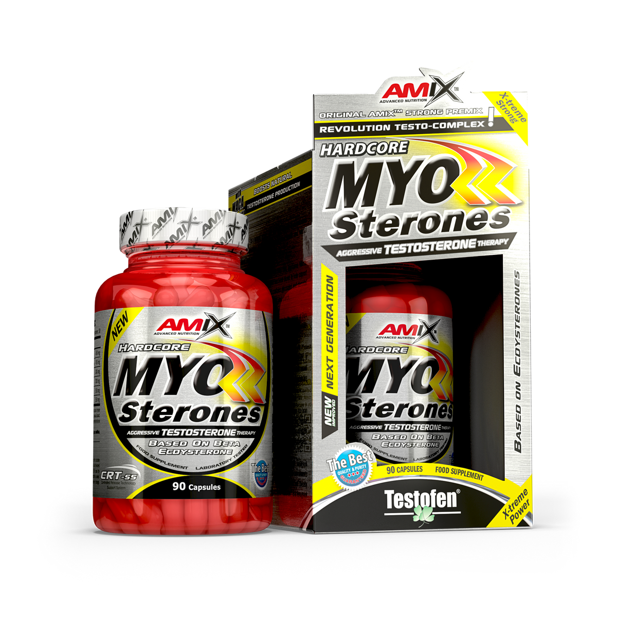 MyoSterones® with Testofen 90 tabletta - AmixOfficial.hu -  - 