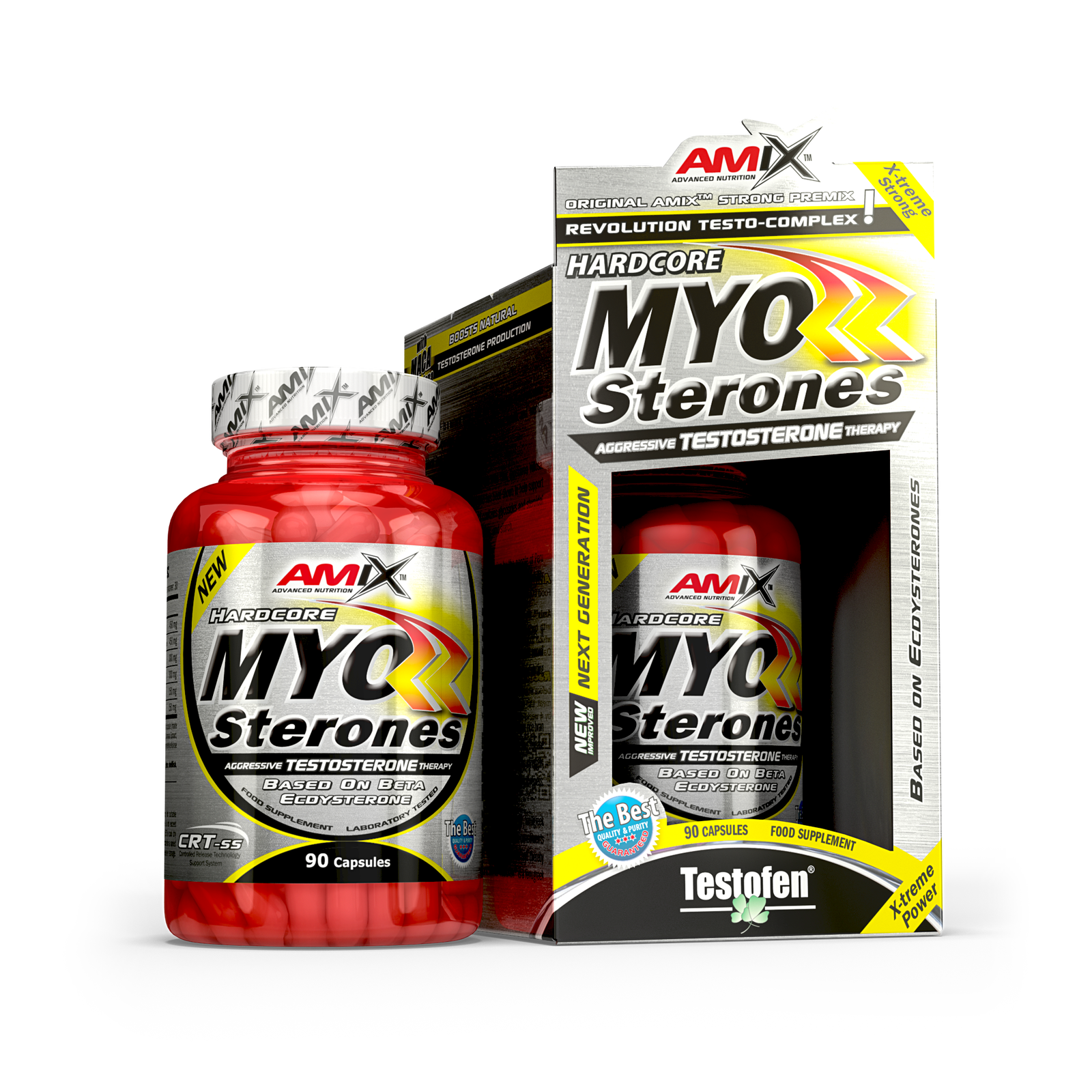 MyoSterones® with Testofen 90 tabletta - AmixOfficial.hu -  - 