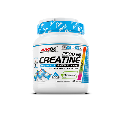 Performance Creatine 2500 mg Chewable Energy 60 tabletta