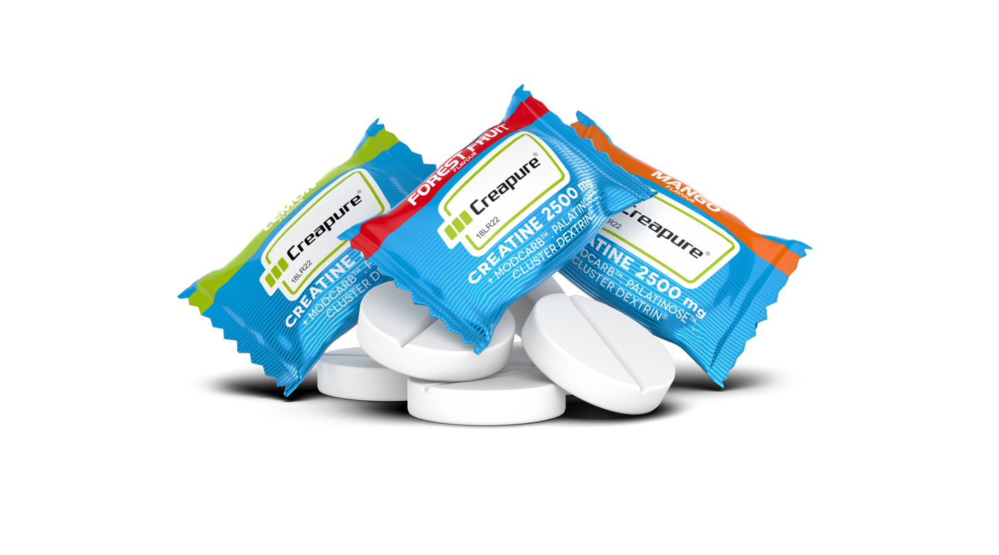 Performance Creatine 2500 mg Chewable Energy 60 tabletta