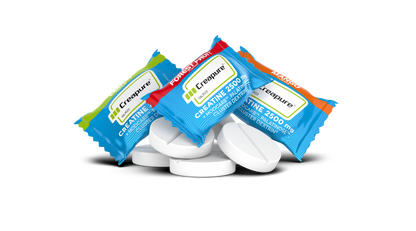 Performance Creatine 2500 mg Chewable Energy 60 tabletta