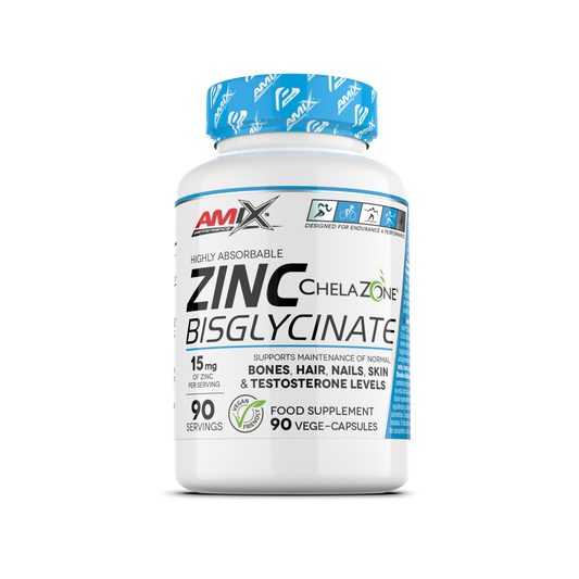 Amix® Performance Zinc Bisglycinate 90 Vcaps