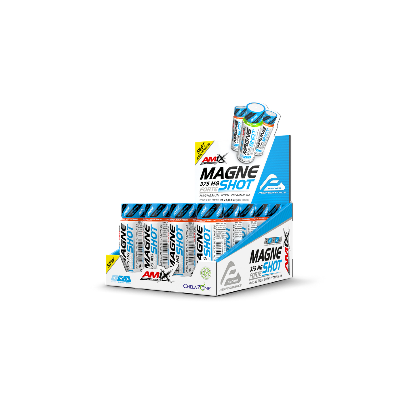 Performance Amix® MagneSHOT FORTE tasakok 20x60ml - AmixOfficial.hu -  - 