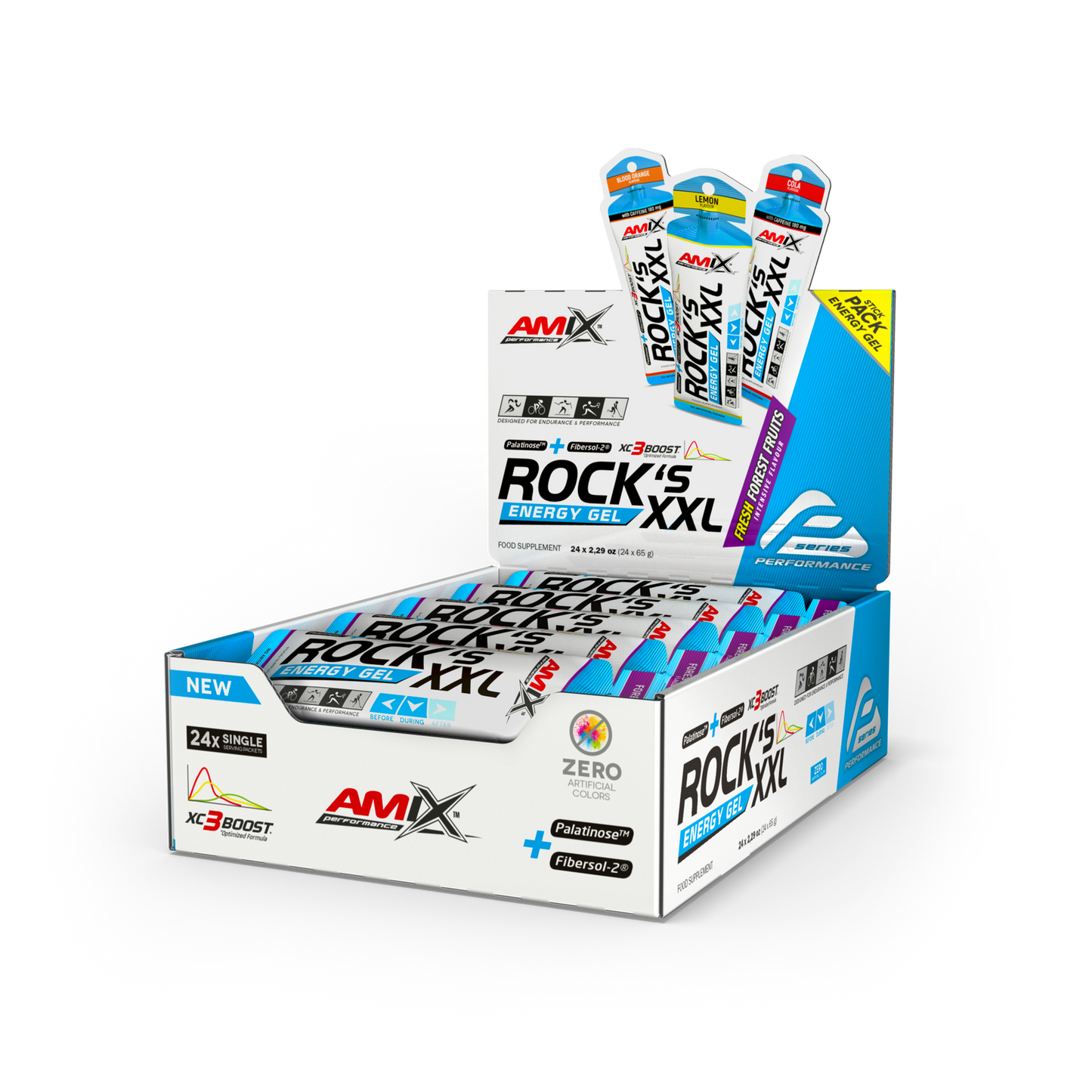 Performance Amix® Rock´s Gel XXL Free tasakok 24x65g - AmixOfficial.hu -  - 