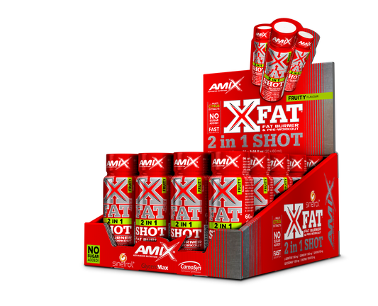 X-Fat® 2 in 1 SHOT 20x60ml BOX Fruity - AmixOfficial.hu -  - 