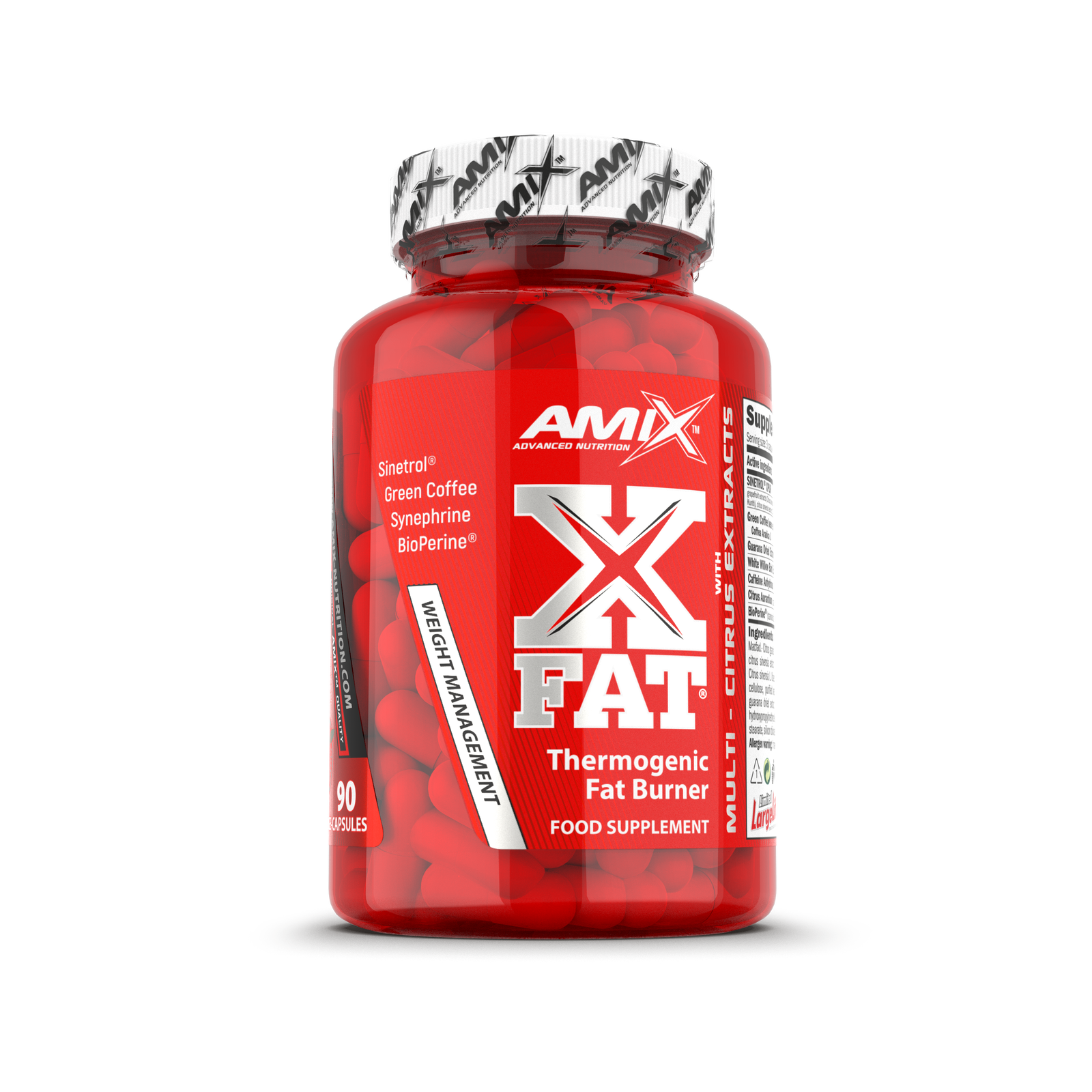 X-Fat® Thermogenic Fat Burner 90 tabletta - AmixOfficial.hu -  - 